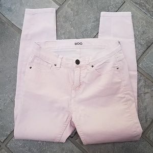 BDG Mid Rise Twig Grazer Pale Pink Jeans